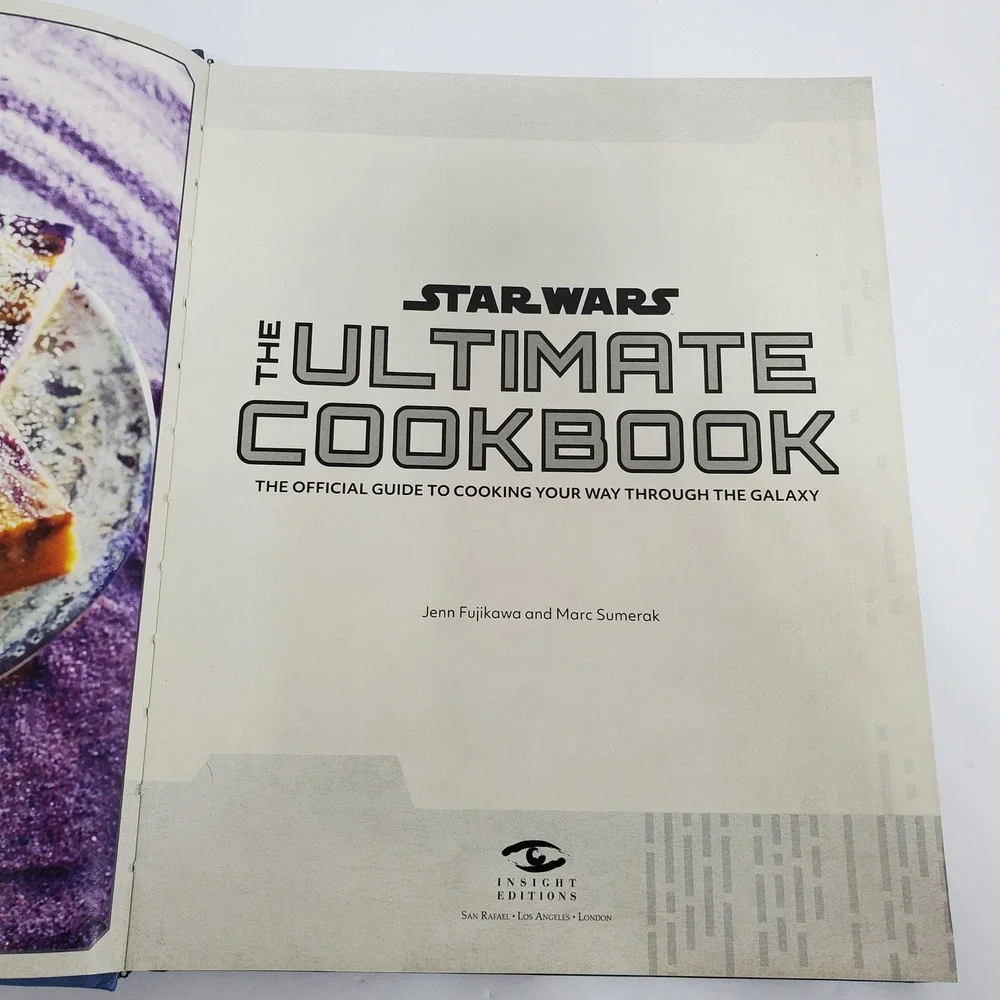 Star Wars‎ The Ultimate Cookbook by Jenn Fujikawa & Marc Sumerak Hardcover